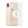 What Tara Wood Do iPhone Case