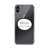 Warning iPhone Case