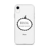 Warning iPhone Case