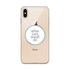 What Tara Wood Do iPhone Case