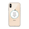 What Tara Wood Do iPhone Case