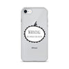 Warning iPhone Case