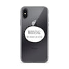 Warning iPhone Case